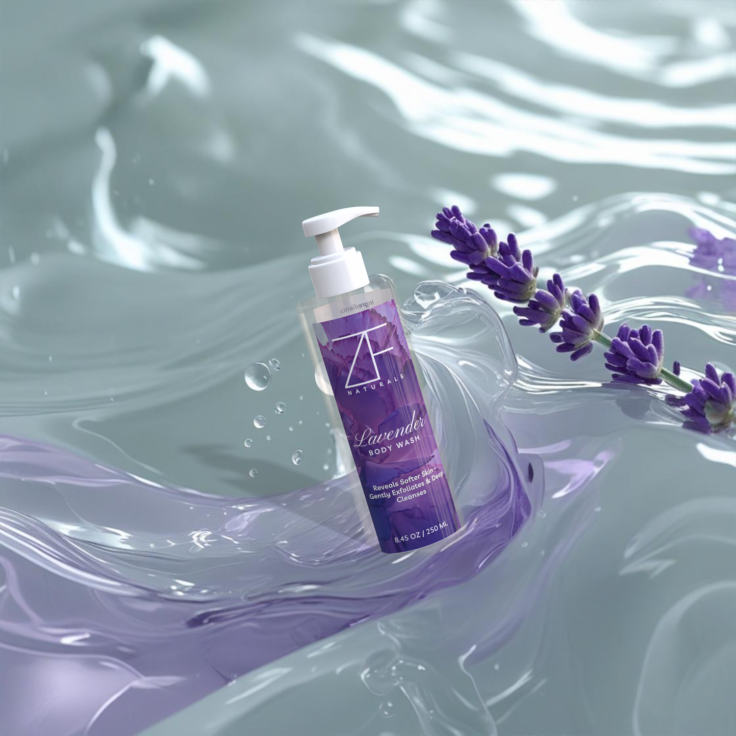 Lavender Whitening Body Wash