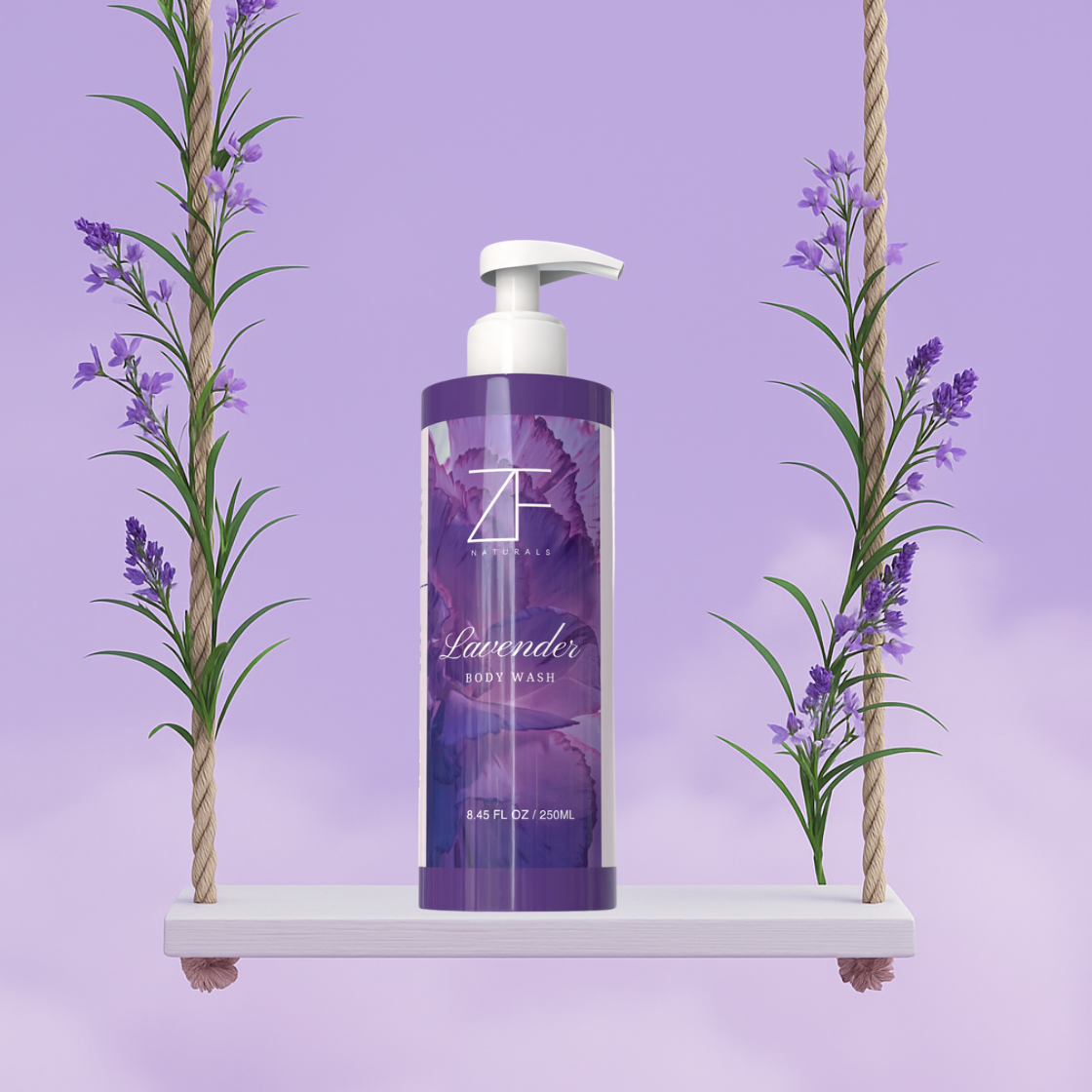 Lavender Whitening Body Wash