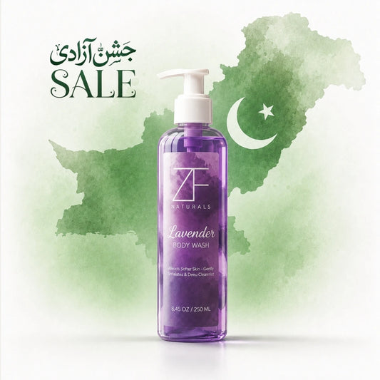 Lavender Whitening Body Wash