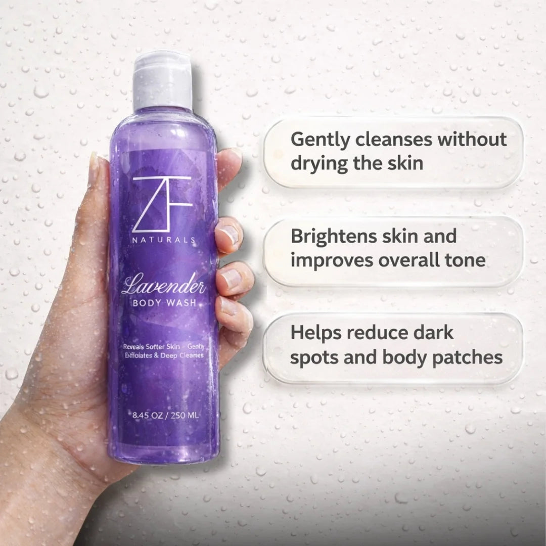 Lavender Whitening Body Wash