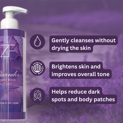Lavender Whitening Body Wash