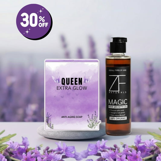 Bundle – Oil (150ml) & Queen Extra Glow (FREE Shipping)