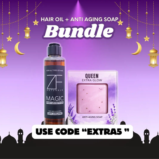 Bundle – Oil (200ml) & Queen Extra Glow (FREE Shipping)