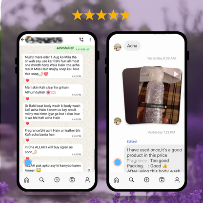 Lavender Whitening Body Wash