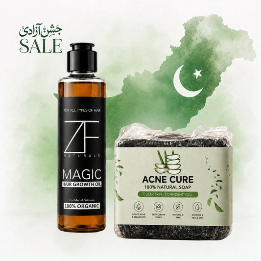Bundle – Oil (200ml) & Acne Soap (FREE Shipping)