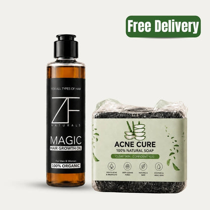 Bundle – Oil (200ml) & Acne Soap (FREE Shipping)