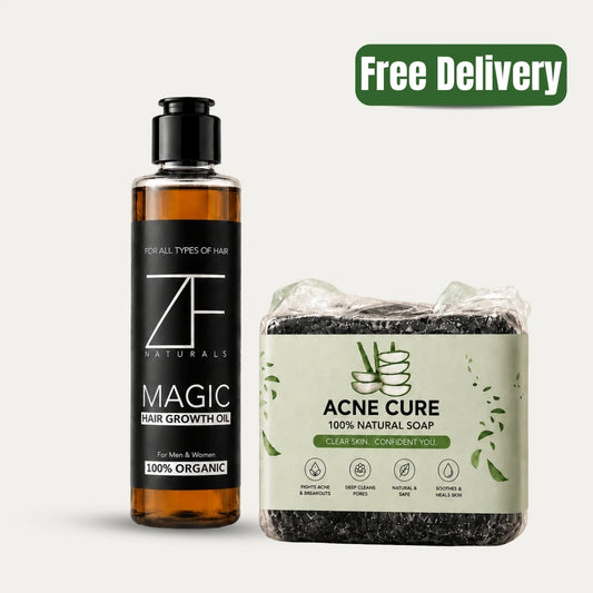 Bundle – Oil (200ml) & Acne Soap (FREE Shipping)