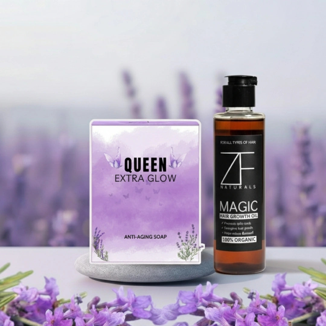 Bundle – Oil (200ml) & Queen Extra Glow (FREE Shipping)