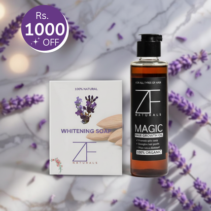 Bundle – Hair Oil (200ml) & Whitening Soap (FREE Shipping)