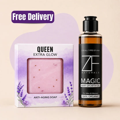 Bundle – Oil (200ml) & Queen Extra Glow (FREE Shipping)