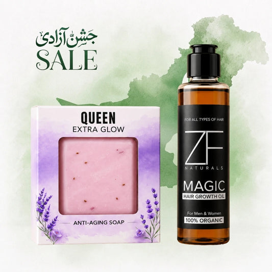 Bundle – Oil (200ml) & Queen Extra Glow (FREE Shipping)