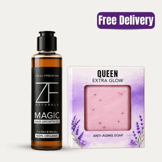 Bundle – Oil (200ml) & Queen Extra Glow (FREE Shipping)
