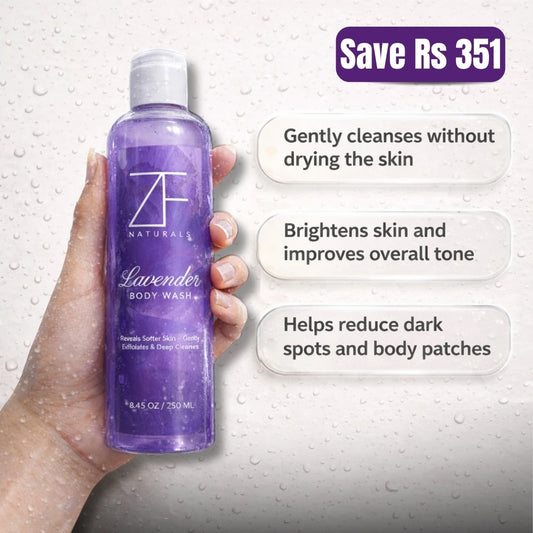 Lavender Whitening Body Wash