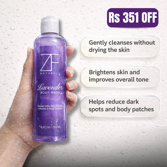 Lavender Whitening Body Wash