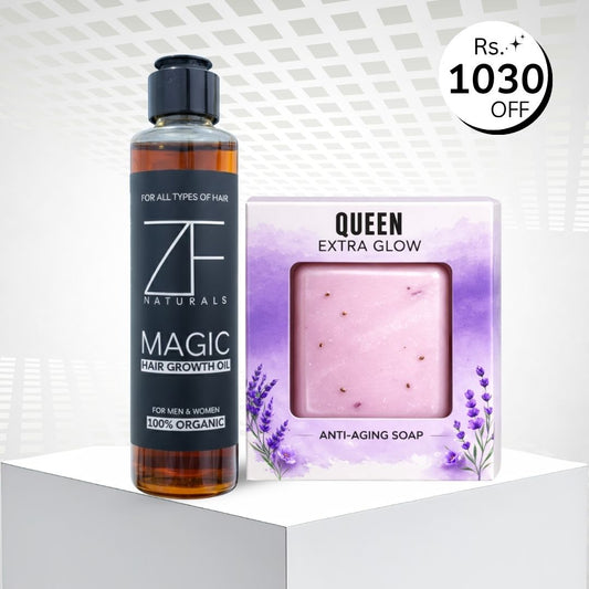 Bundle – Oil (200ml) & Queen Extra Glow (FREE Shipping)