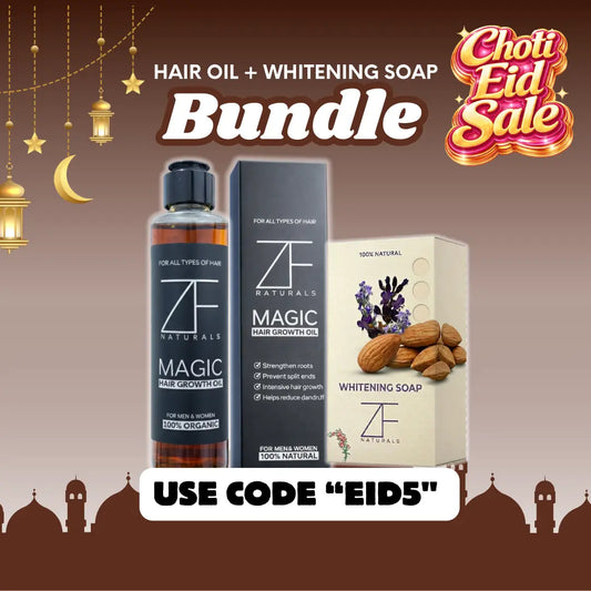 Bundle – Hair Oil (200ml) & Whitening Soap (FREE Shipping)