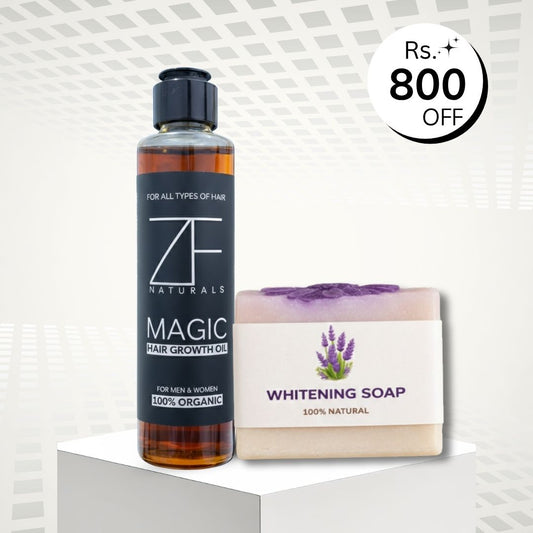 Bundle – Hair Oil (200ml) & Whitening Soap (FREE Shipping)