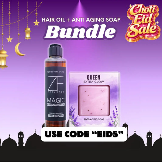 Bundle – Oil (200ml) & Queen Extra Glow (FREE Shipping)