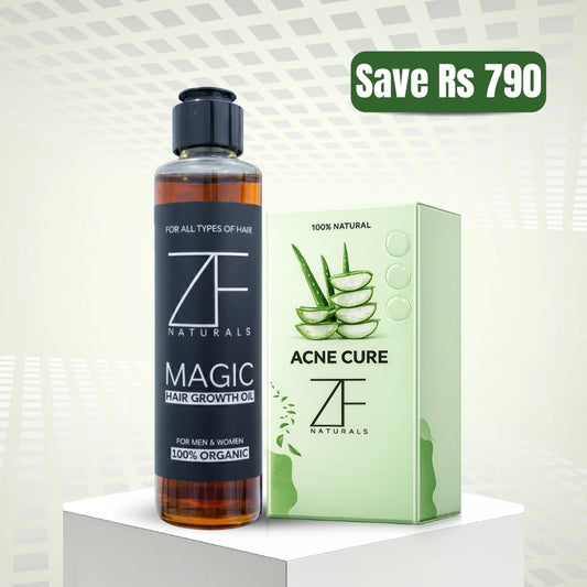 Bundle – Oil (200ml) & Acne Soap (FREE Shipping)