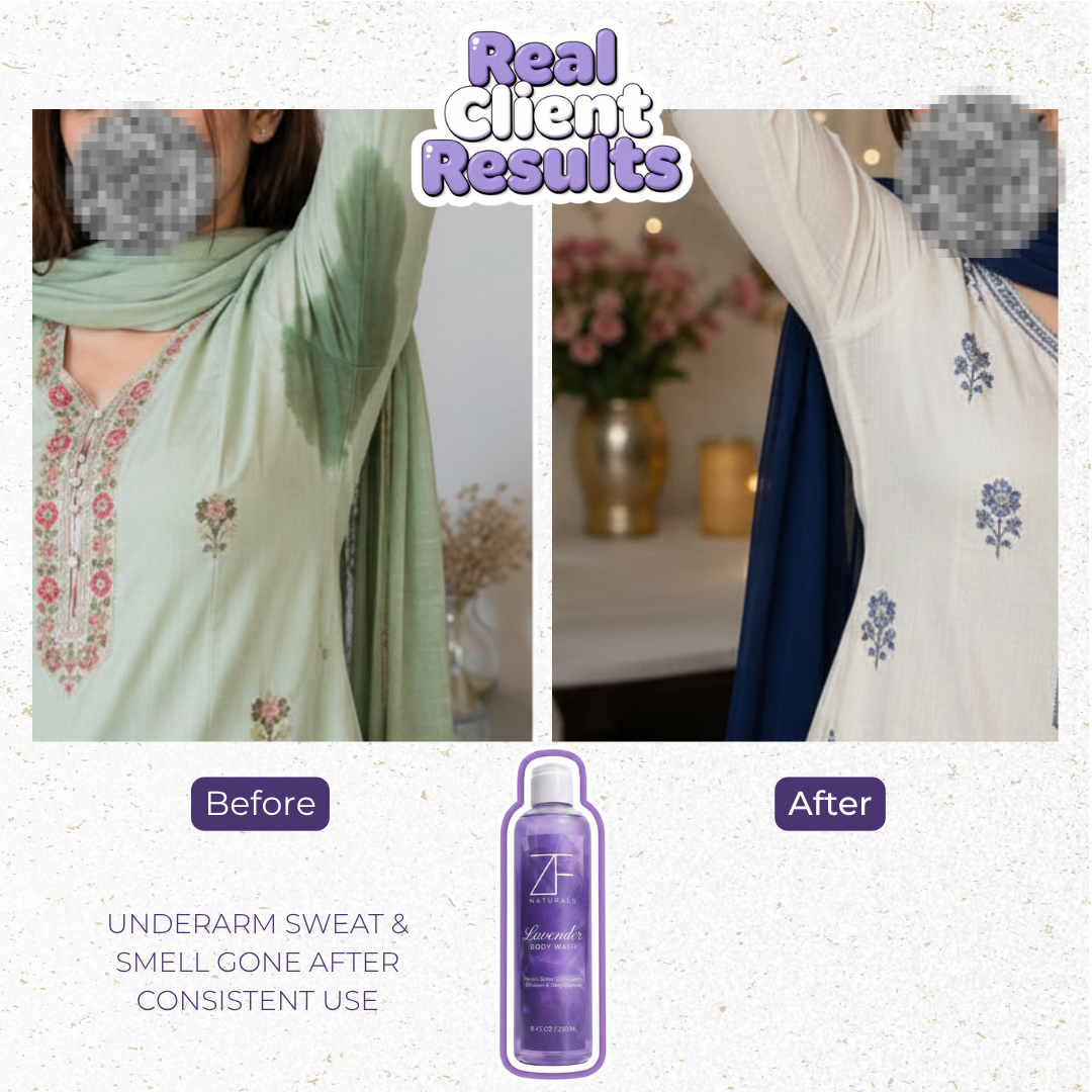 Lavender Whitening Body Wash