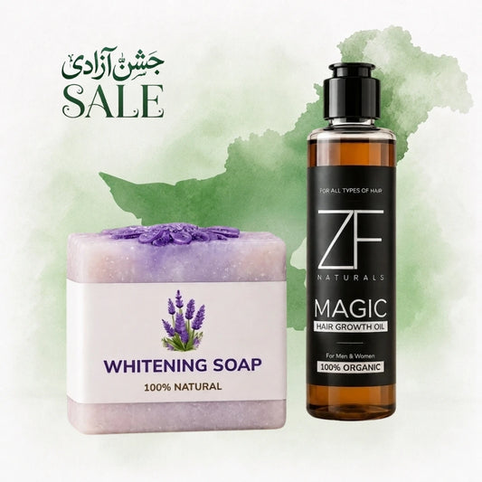 Bundle – Hair Oil (200ml) & Whitening Soap (FREE Shipping)