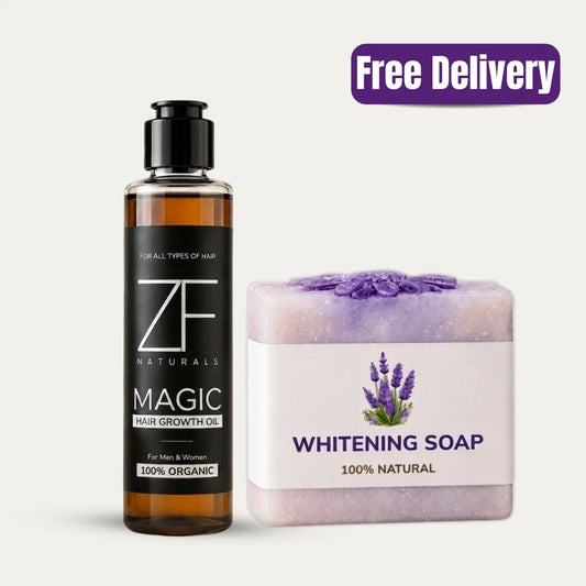 Bundle – Hair Oil (200ml) & Whitening Soap (FREE Shipping)
